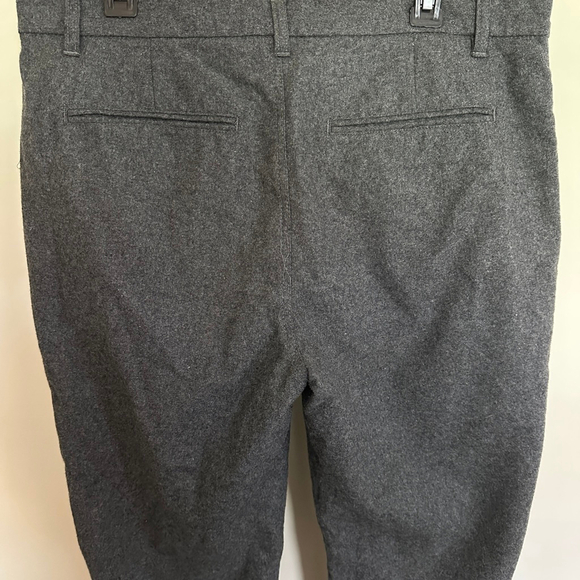 21 Men Gray Wool Blend Dress Pants XL Lined Elastic Cuff Business Casual - Picture 6 of 11